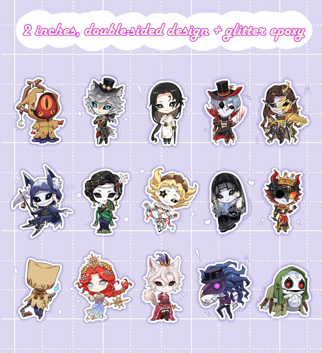 Identity V Hunter Phone Charms